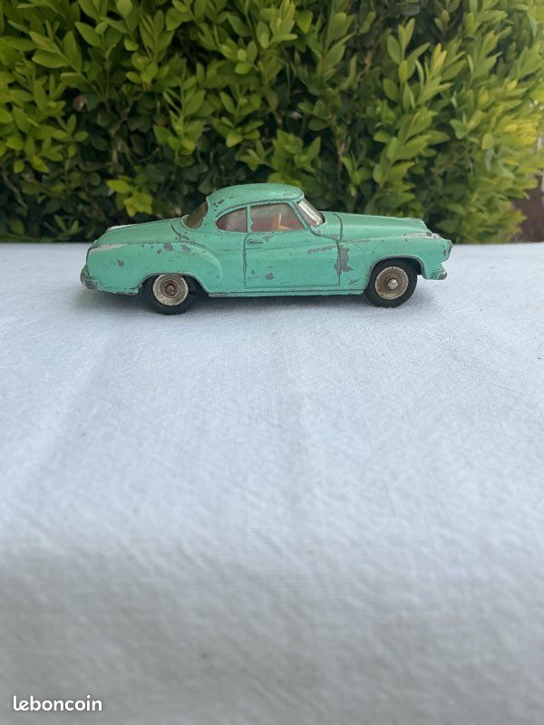 Dinky Toys 549 - Coupé Borgward Isabella Turquoise - Miniature Occasion
