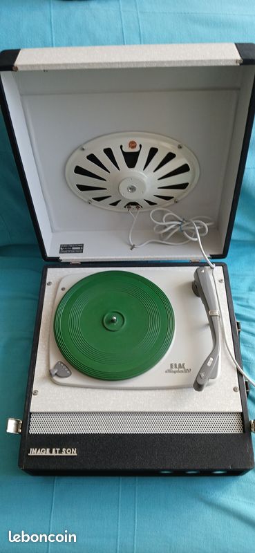 Tourne-disque Elac 191 – Pour Pièces – Ne S’allume Pas – Occasion