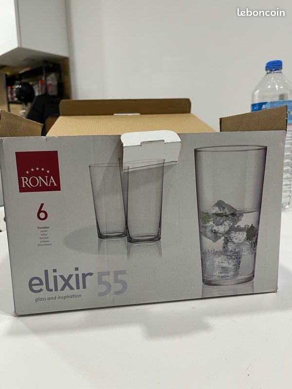 6 verres Elixir 55 – Rona – Parfaits pour cocktails ou dégustation (image 2)