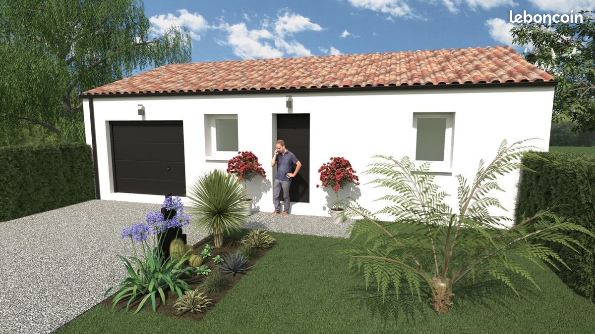 Maison 4 pièces 56 m² · à Legé · 56 m² · 171 670 €