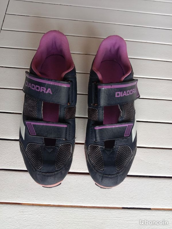 Chaussures VTT Diadora Phantom Femme - EU 40 / US 9 - Violette - Neuves étiquettes