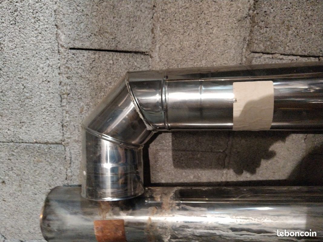 Tuyaux évacuation chaudière inox (image 2)