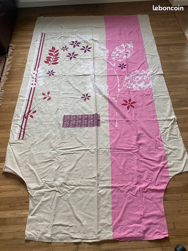 Lot 2 housses de couettes 1 personne en bon état (image 3)