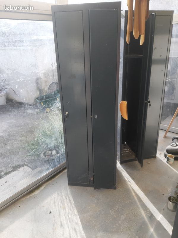 Je vend 2 armoire metalique (image 3)