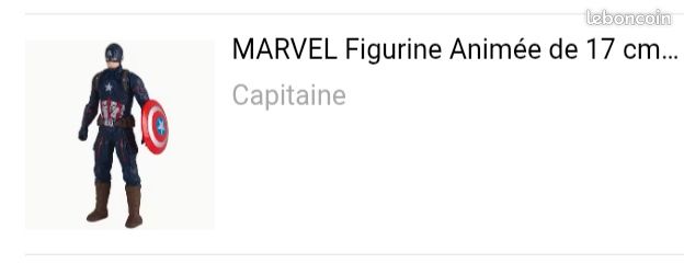 Figurine jouet spiderman hulk capitaine 17 cm (image 9)