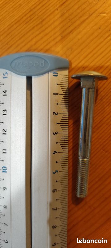 90 boulons 60mm avec ecrous (image 1)