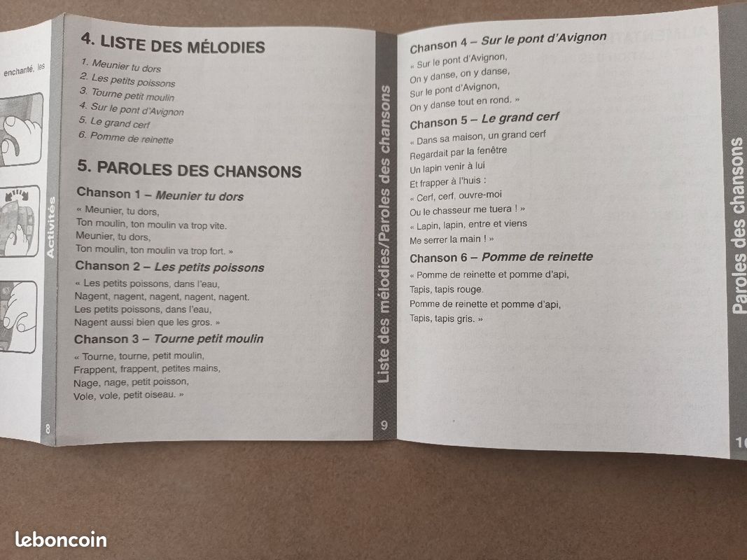 Livre musical Do ré mi Super livre enchanté Vtech (image 8)
