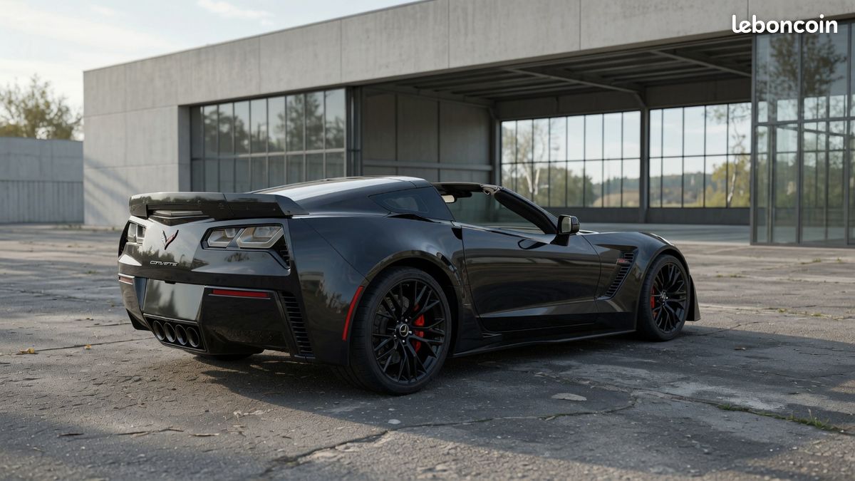 CHEVROLET CORVETTE C7 3LZ Z06 Z07 – SIEGES CARBONE – AERO CARBONE PACK 39000 km 89700 TTC (image 4)