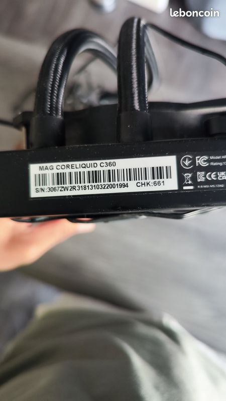 Watercooling MSI MAG CORELIQUID C360 (image 4)