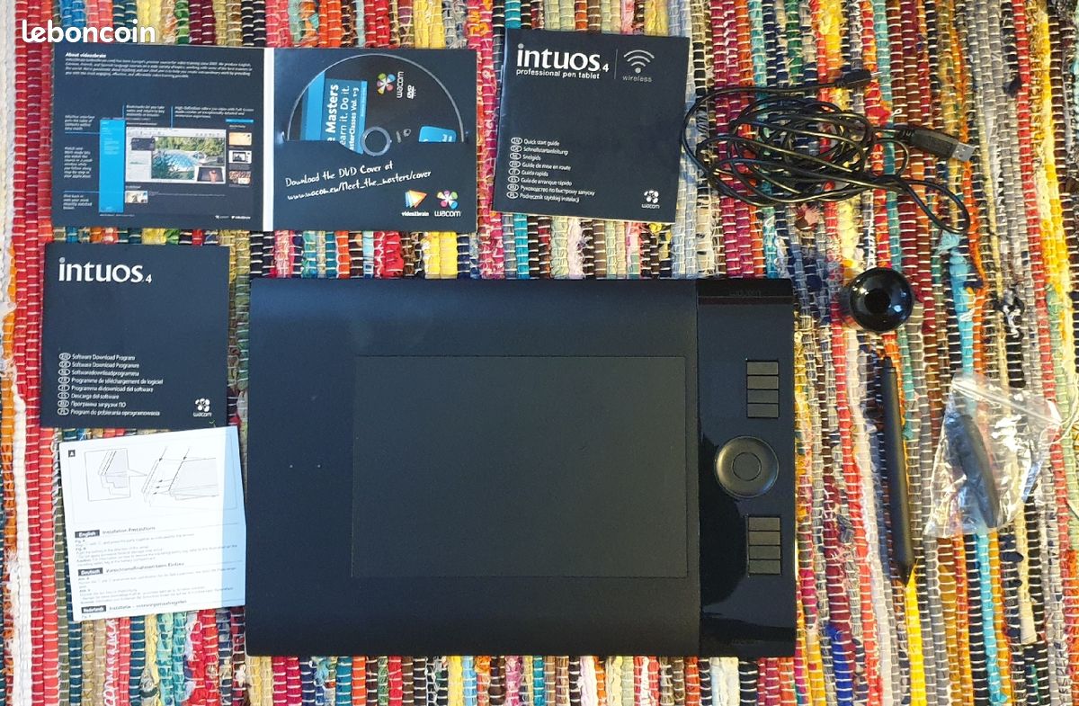 Tablette graphique wacom intuos 4 professional pen tablet (image 1)