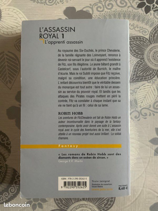 L’assassin royal 1, l’apprenti assassin - Robin HOBB (image 3)
