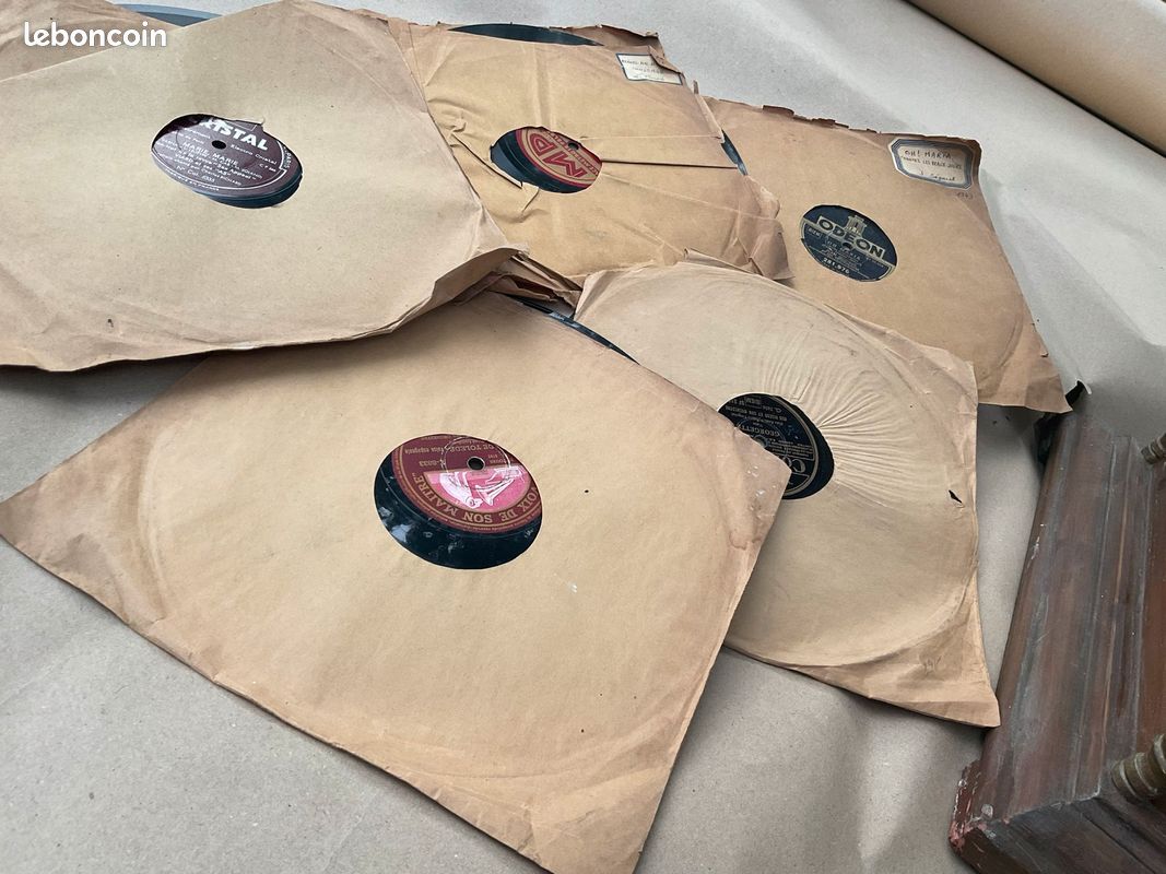Gramophone Sound Master avec 6 vinyles (image 5)