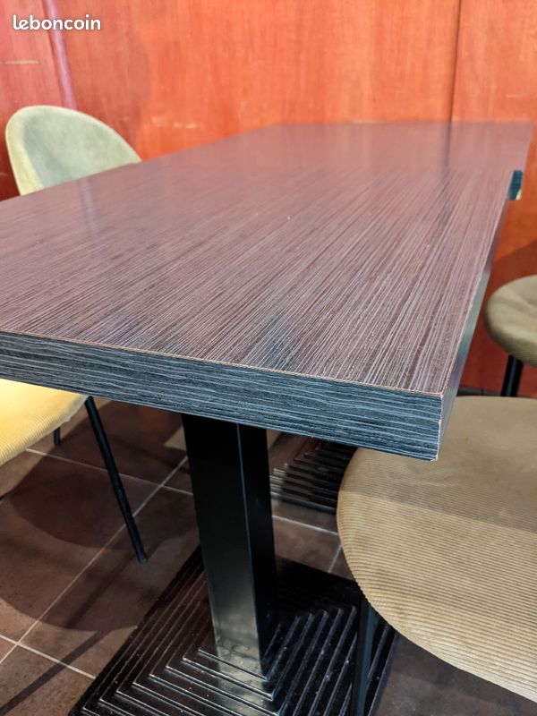Plateau de table gris anthracite (image 1)