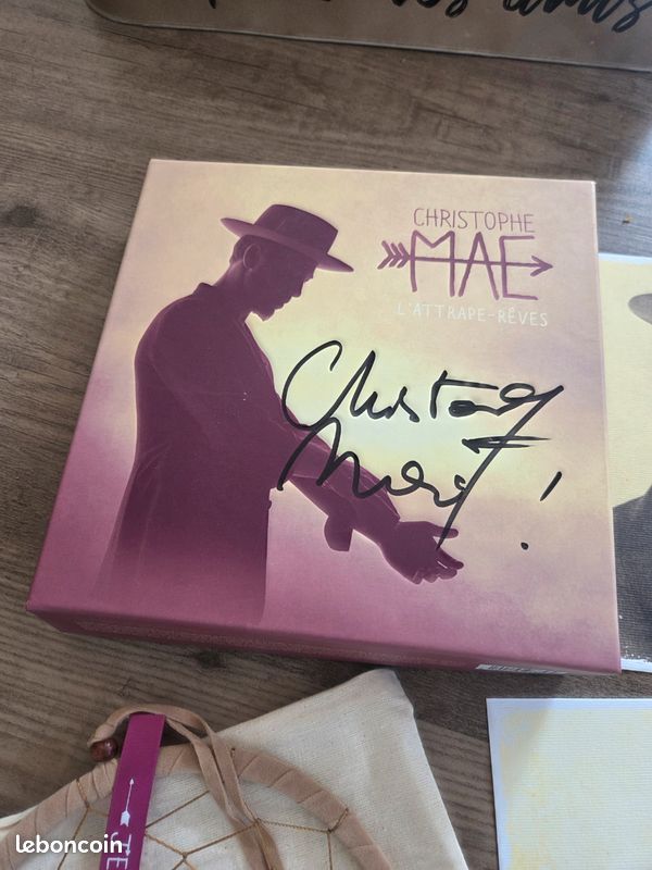 Album attrape rêve Christophe mae dedicacé (image 4)