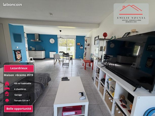 Maison 5 pièces 105 m²