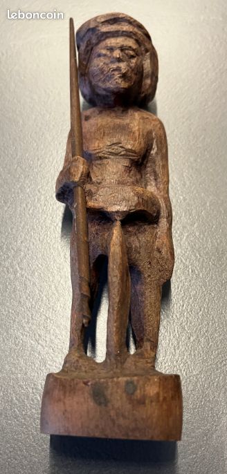 Sculptures de Bustes Africains en Bois Art africain - Label Emmaüs