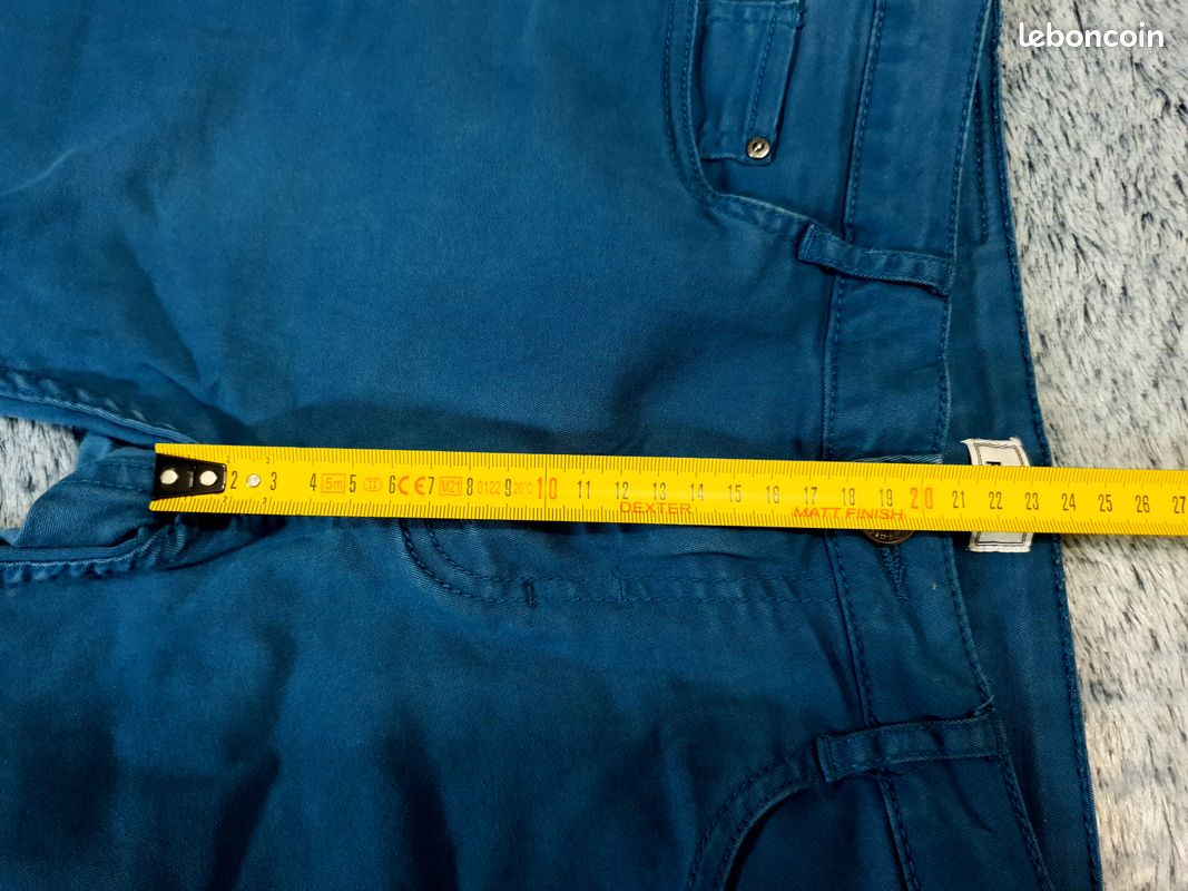 Pantalon Pimkie bleu/turquoise femme taille 36 Vêtements
