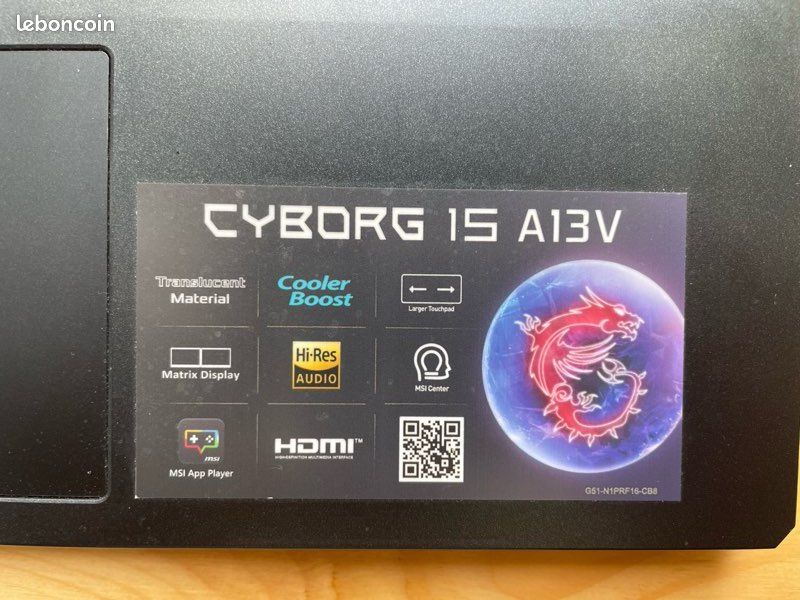 MSI Cyborg 15 A13V + Garantie (image 7)