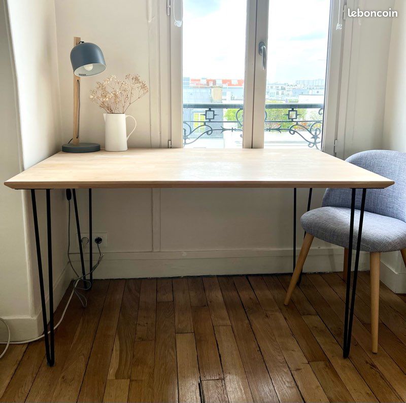 Magnifique table en bois massif sur mesure (image 1)