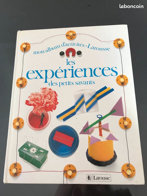 Livre les expériences des petits savant Larousse (image 1)