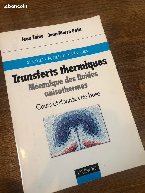 Transferts thermiques Mécaniques des fluides (image 3)