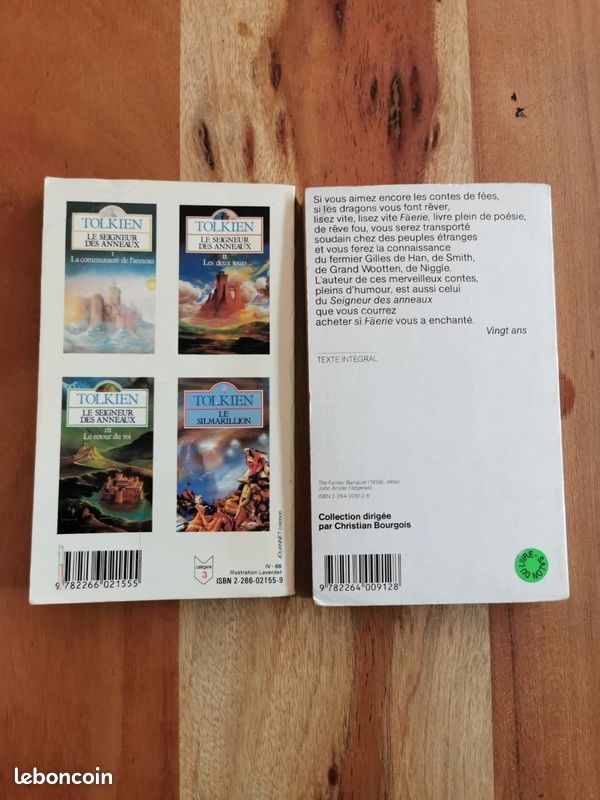 Tolkien _ livres de poches (image 2)