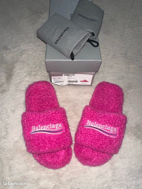 Balenciaga sandales “Furry” 38 (image 1)
