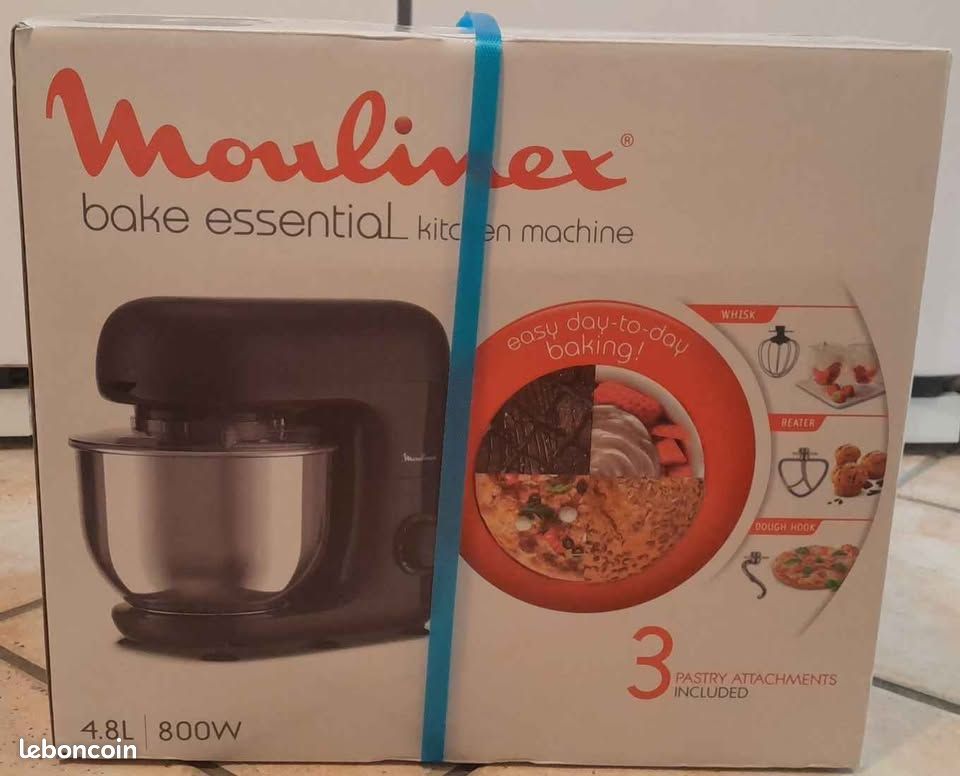Robot Pâtissier Moulinex Type 394 - Batteur à Main Vintage - électrique - état Occasion