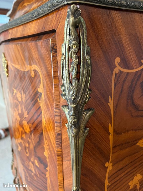 Secrétaire à abbatant style Louis XV (image 4)