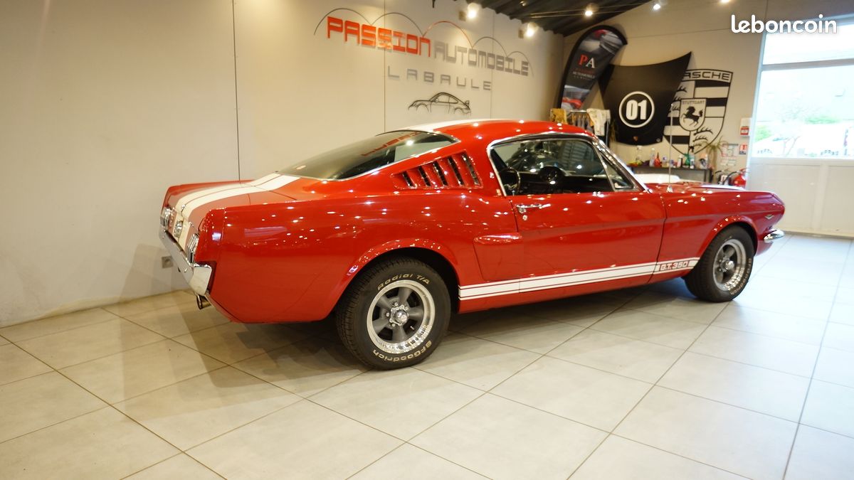 Ford Mustang Fastback V8-289ci, Clone GT350 Shelby, 07/1965 (image 2)