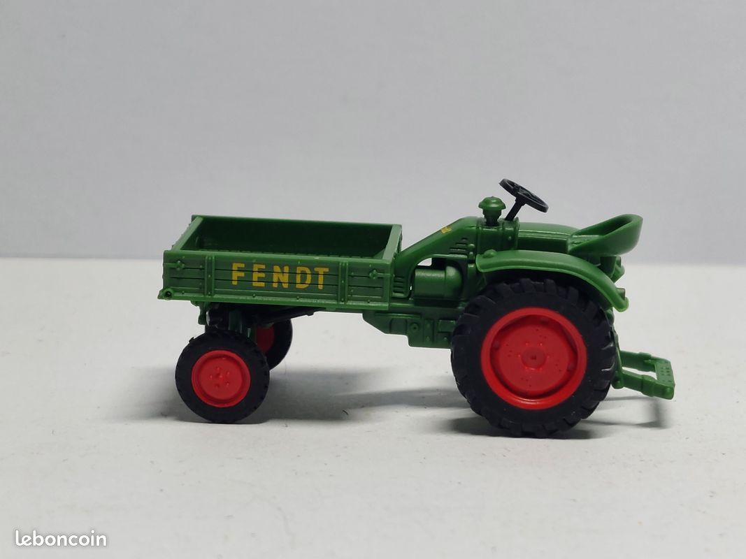 WIKING 871 Tracteur Eicher Avec Faucheuse - 1/87 HO - Miniature Agricole NEUVE