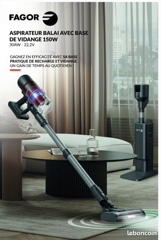 Aspirateur Balai Favor neuf -50% Électroménager