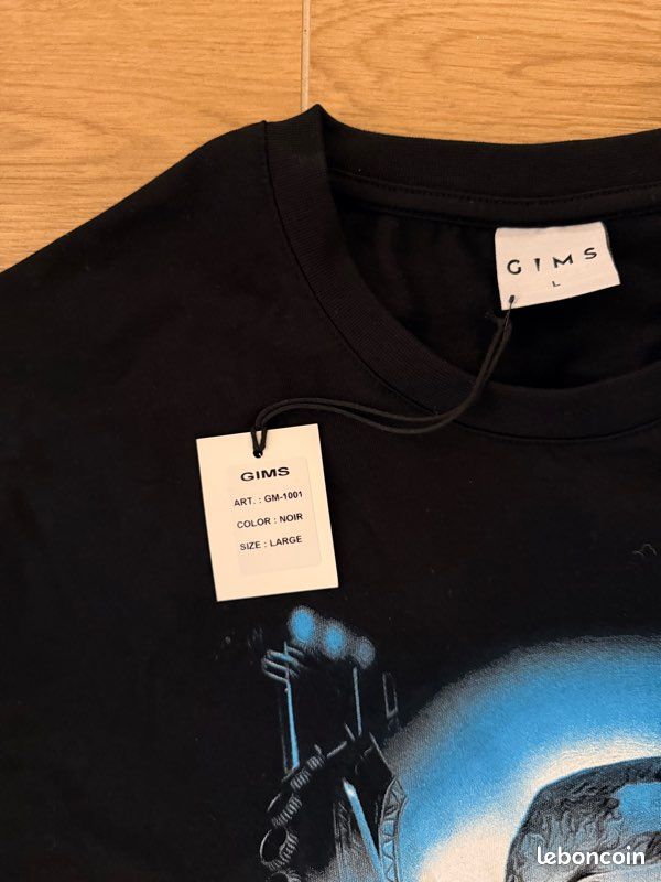 T-shirt Personnalisé 'Maitre Gims Last Winter Tour' - 100% Coton, Fabrication Française, Flocage Haute Qualité