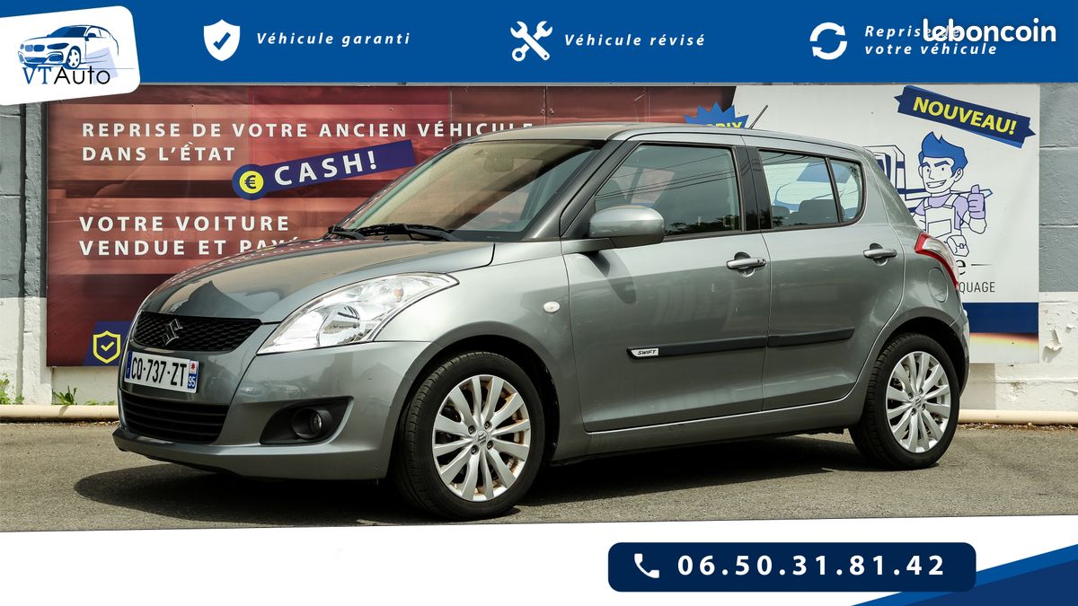 SUZUKI SWIFT III 1.2 VVT GL 5P - 34 144 Km - ÉTAT RARE (image 1)