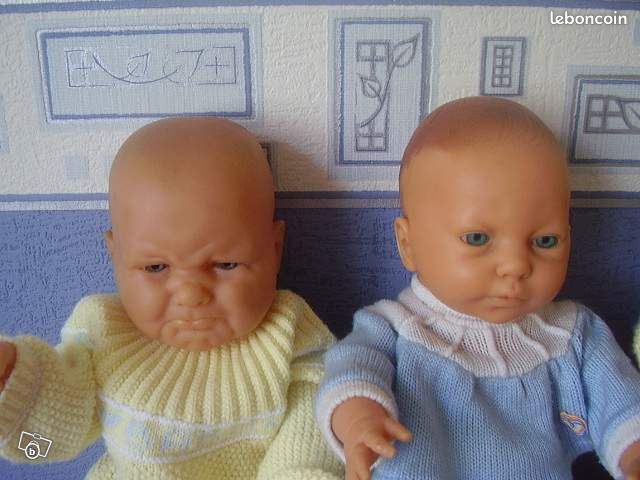 Lot de 2 poupons ,poupée sexué garcon (image 2)