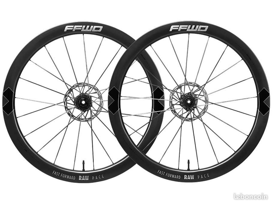 Roues carbone gravel FFWD Raw Pace (FFWD CeramicSpeed - 48mm - Disques - Tubeless-ready) 2026 Corps (image 1)