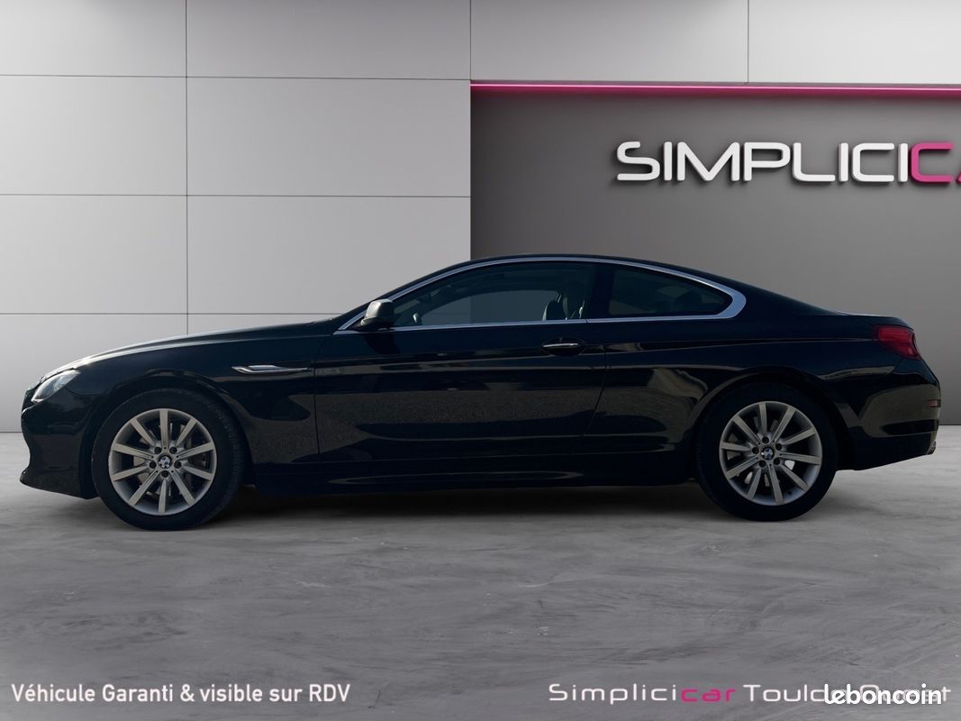BMW SERIE 6 COUPE F13 640d xDrive 313ch Exclusive Individual Entretien complet Garantie 12 mois (image 6)