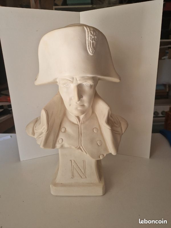 Buste napoléon en plâtre (image 1)