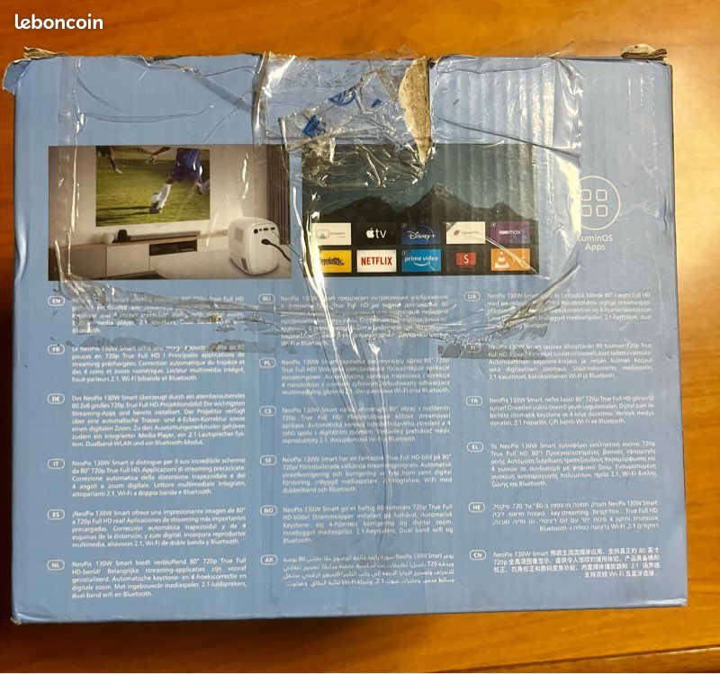 : Vidéoprojecteur Philips NeoPix 130 – Quasi Neuf dans sa boîte (image 10)