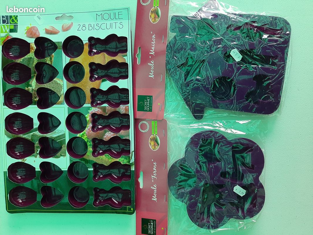 Lot patisserie moule silicone (image 1)