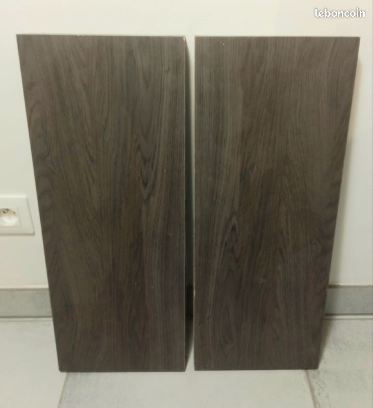 Lot de 2 étagères murales Lack Ikéa 60 x 26 cm (image 1)