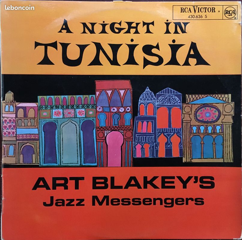 Art Blackey's Jazz messengers- A Night in Tunisia - LP 33t (image 1)