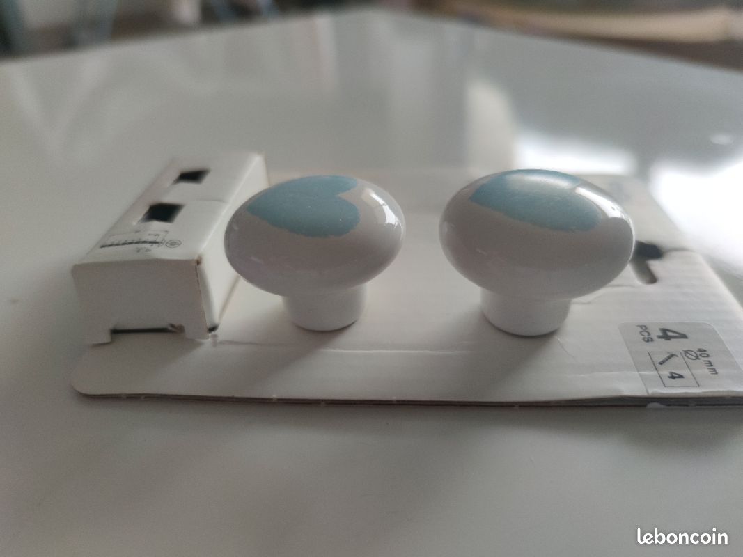 2 poignées boutons de meuble (image 2)