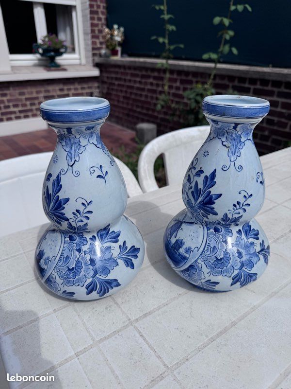 Lot de 2 vases Delf (image 3)