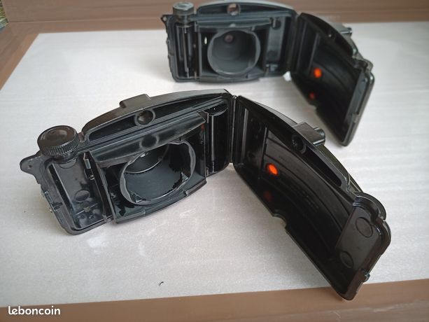 Appareil Photo Vintage Photax Bakelite Avec Objectif Boyer Série VIII - Fonctionne !