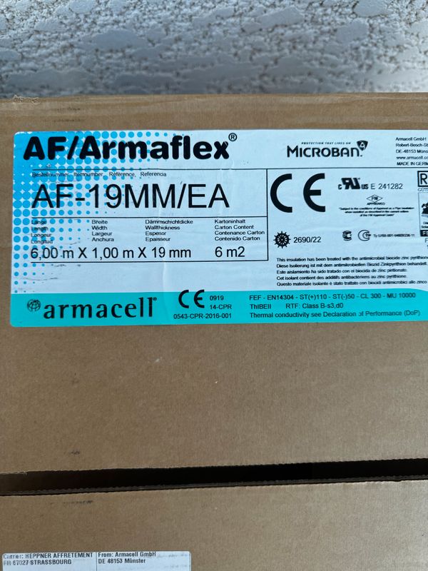 Armaflex 6mm - Équipement caravaning