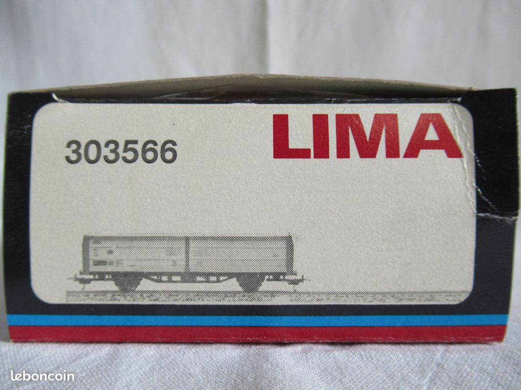 Hornby 1/87 ho 704 wagon couvert a porte coulissante, fourgon bagage marchandise sncf - Collection