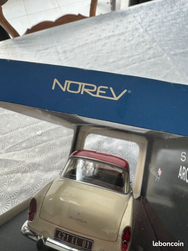 Série Vintage Norev Tiroir Simca P60 Elysée 1960 | Vieille