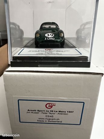 Miniature 1/43 GCAM - Arnott Sport #39 - 24H Du Mans 1957 - Édition Limitée