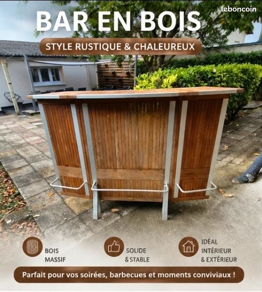 Bar en teck (image 1)